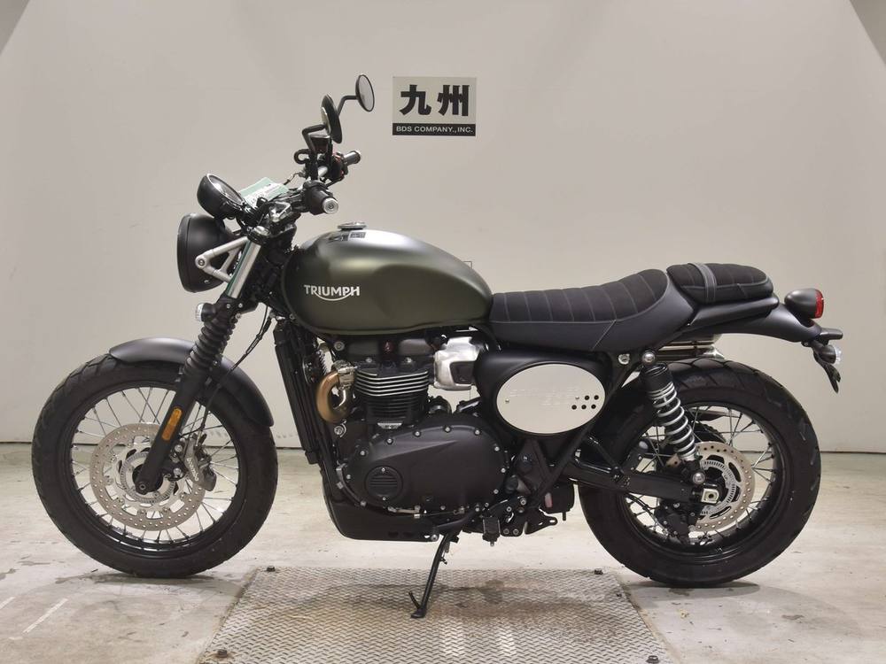 Triumph SCRAMBLER 900 2025, рама SMTD5BG20STCH4595 – мотоцикл из Японии с аукциона BDS, фото 2