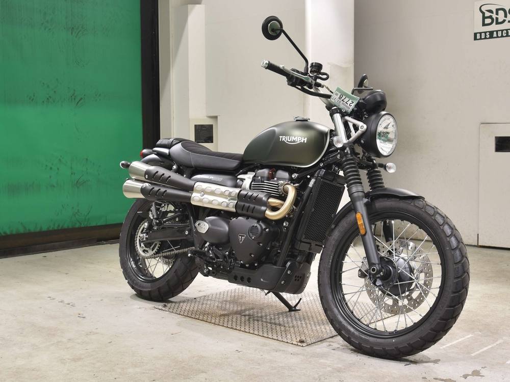 Triumph SCRAMBLER 900 2025, рама SMTD5BG20STCH4595 – мотоцикл из Японии с аукциона BDS, фото 3