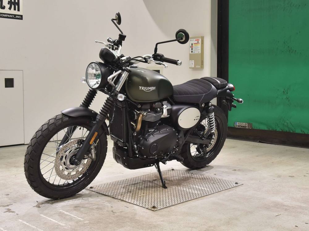 Triumph SCRAMBLER 900 2025, рама SMTD5BG20STCH4595 – мотоцикл из Японии с аукциона BDS, фото 4