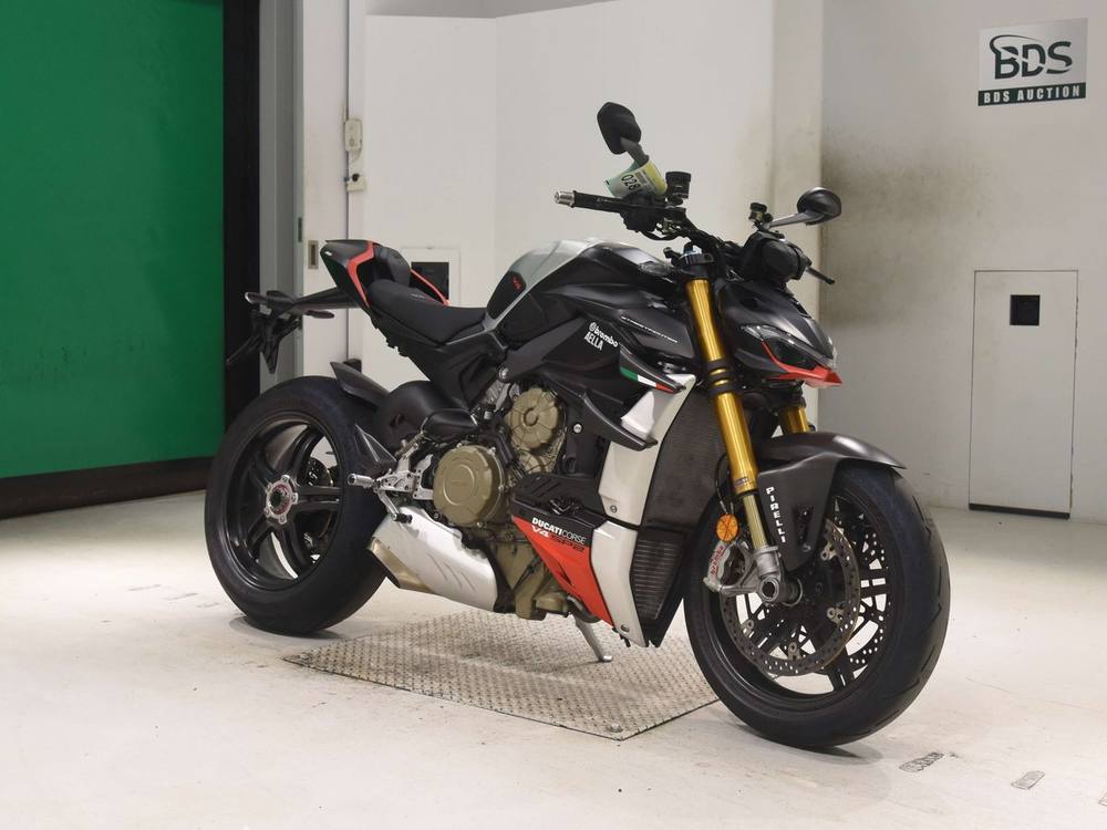 Ducati STREET FIGHTER V4SP2 2023, рама ZDM4F03AAPB001743 – мотоцикл из Японии с аукциона BDS, фото 3