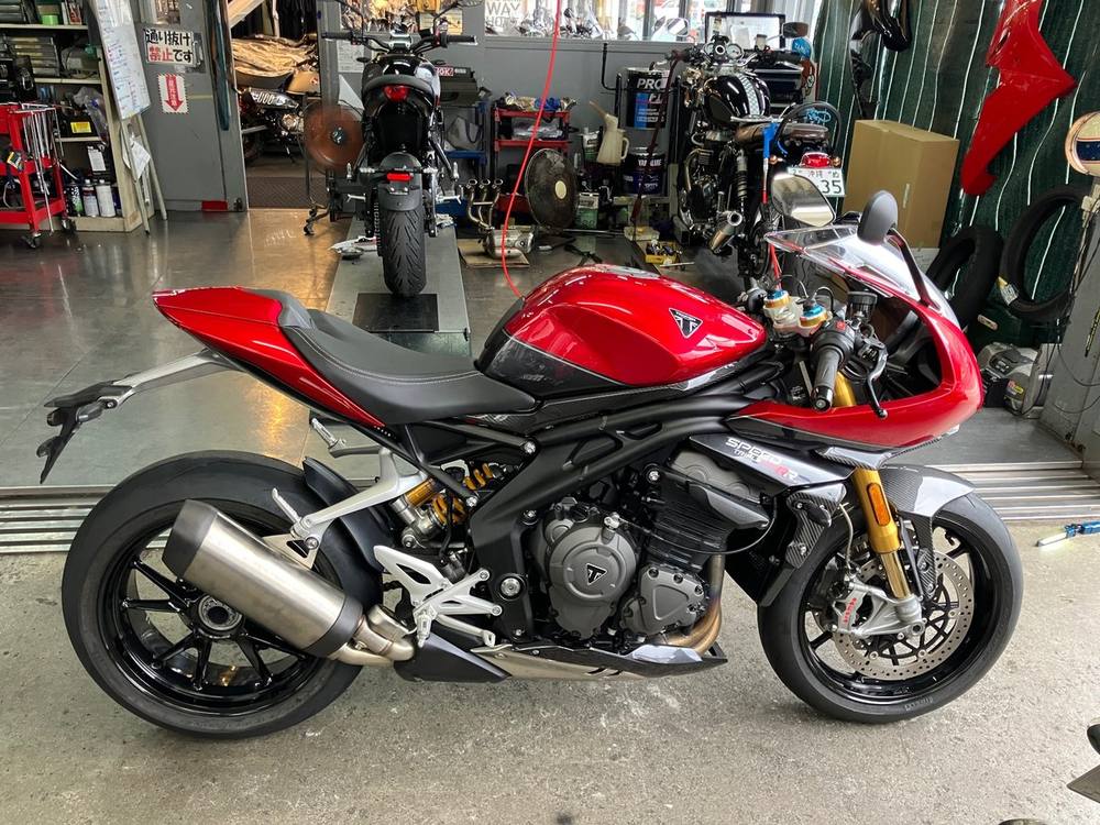 Triumph SPEED TRIPLE 1200 RR 2024, рама SMTS3P02SCRBM9822 – мотоцикл из Японии с аукциона IAUC, фото 1