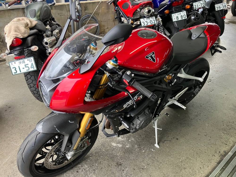 Triumph SPEED TRIPLE 1200 RR 2024, рама SMTS3P02SCRBM9822 – мотоцикл из Японии с аукциона IAUC, фото 4
