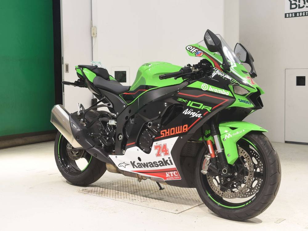 Kawasaki NINJA ZX-10R 2021, рама ZXT02L-001633 – мотоцикл из Японии с аукциона BDS, фото 4