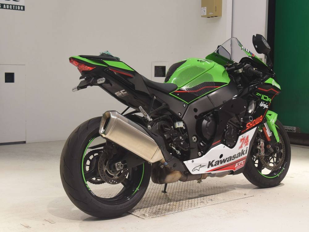 Kawasaki NINJA ZX-10R 2021, рама ZXT02L-001633 – мотоцикл из Японии с аукциона BDS, фото 6