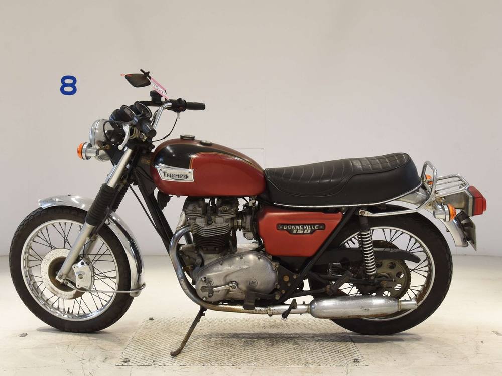 Triumph T140E BONNEVILLE 1979, рама T140EAA16743 – мотоцикл из Японии с аукциона BDS, фото 2
