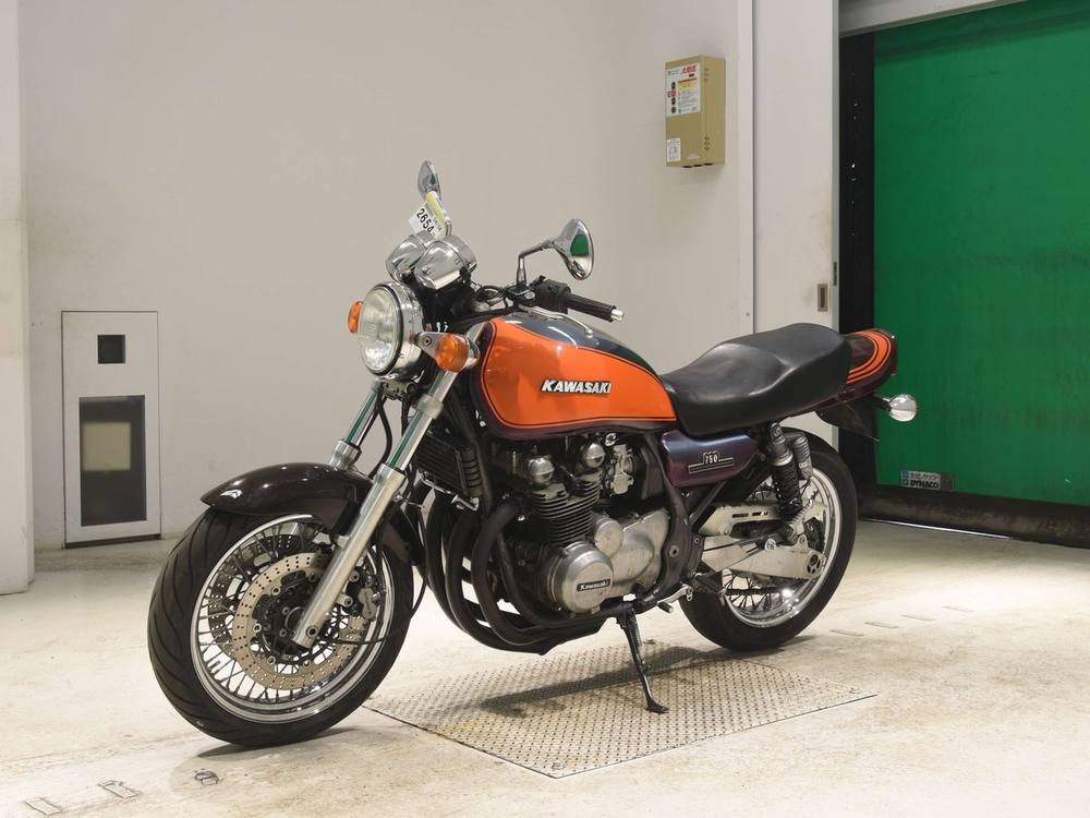 Kawasaki ZEPHYR750 2025, рама ZR750C-035467 – мотоцикл из Японии с аукциона BDS, фото 4