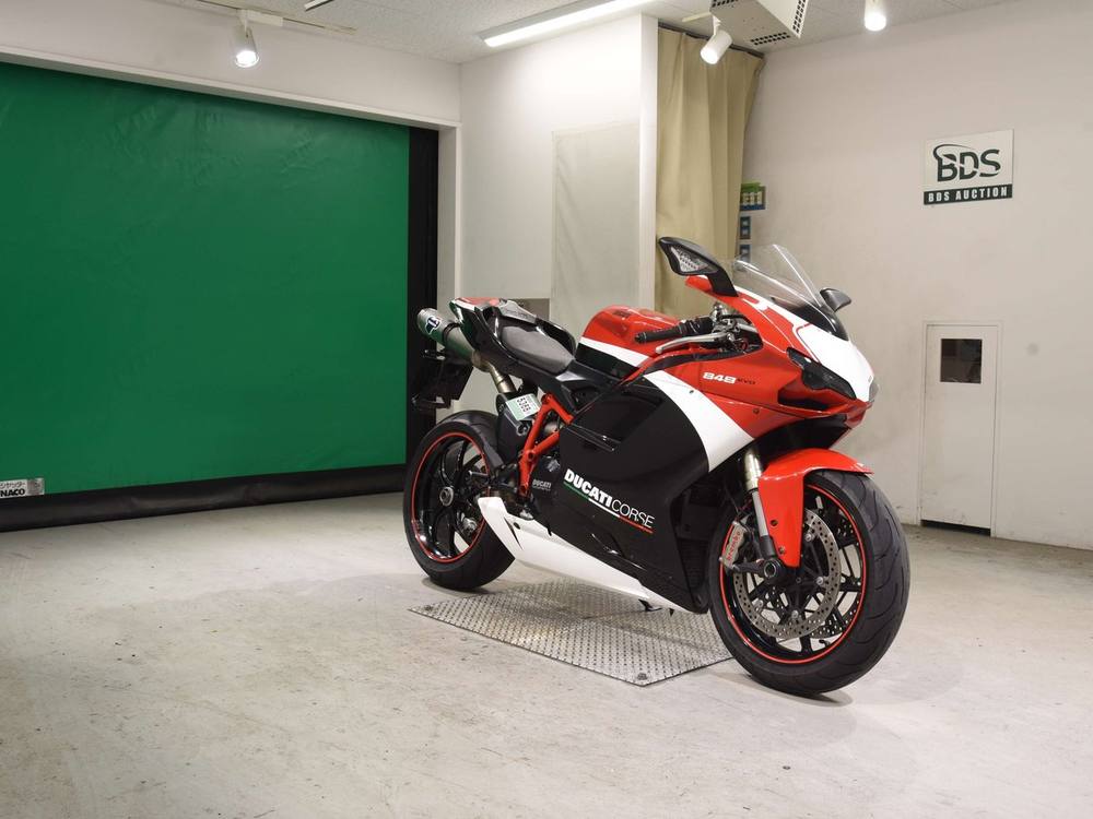 Ducati 848EVO 2012, рама ZDMH602AACB020028 – мотоцикл из Японии с аукциона BDS, фото 3