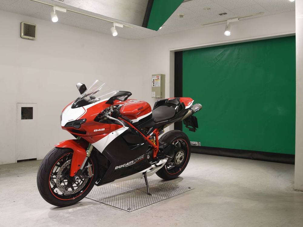 Ducati 848EVO 2012, рама ZDMH602AACB020028 – мотоцикл из Японии с аукциона BDS, фото 4