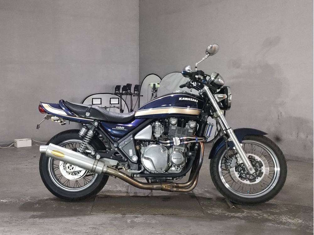 Kawasaki ZEFAR 1100RS 1997, рама ZRT10A-302305 – мотоцикл из Японии с аукциона JBA, фото 1
