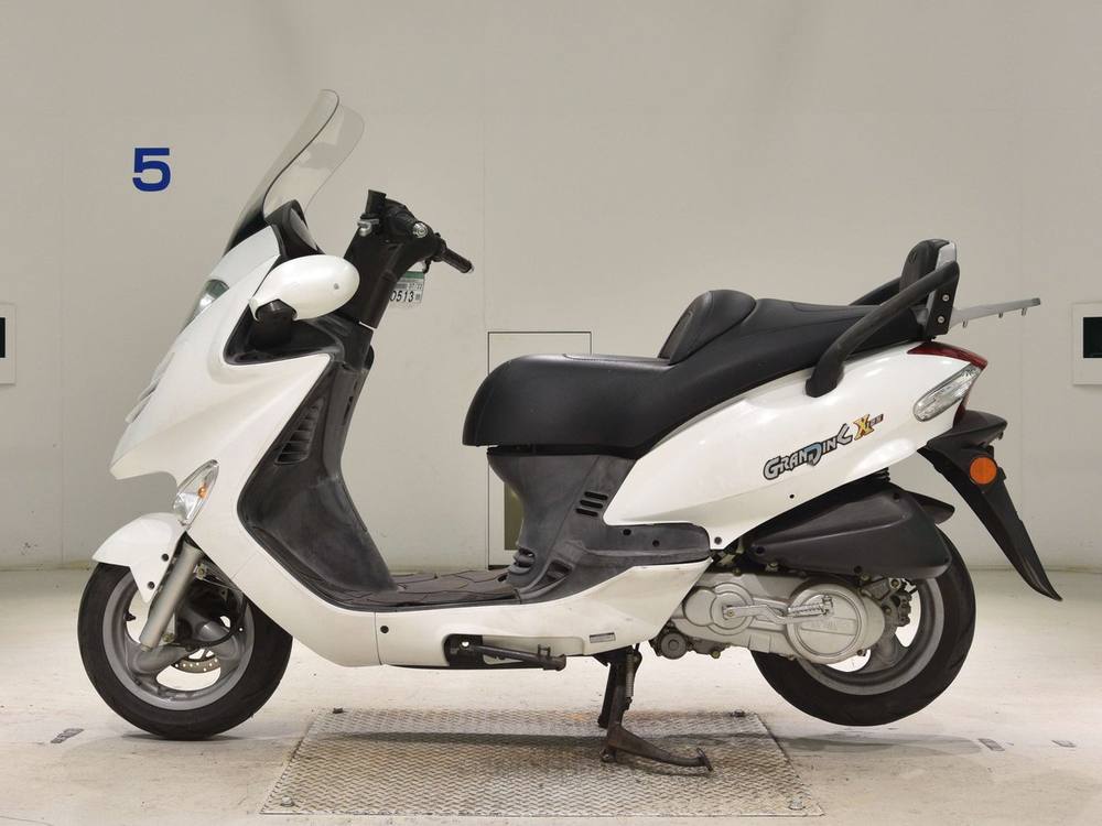 Kymco GRAND DINK125X 2003, рама RFBSH25DC38300411 – мотоцикл из Японии с аукциона BDS, фото 2