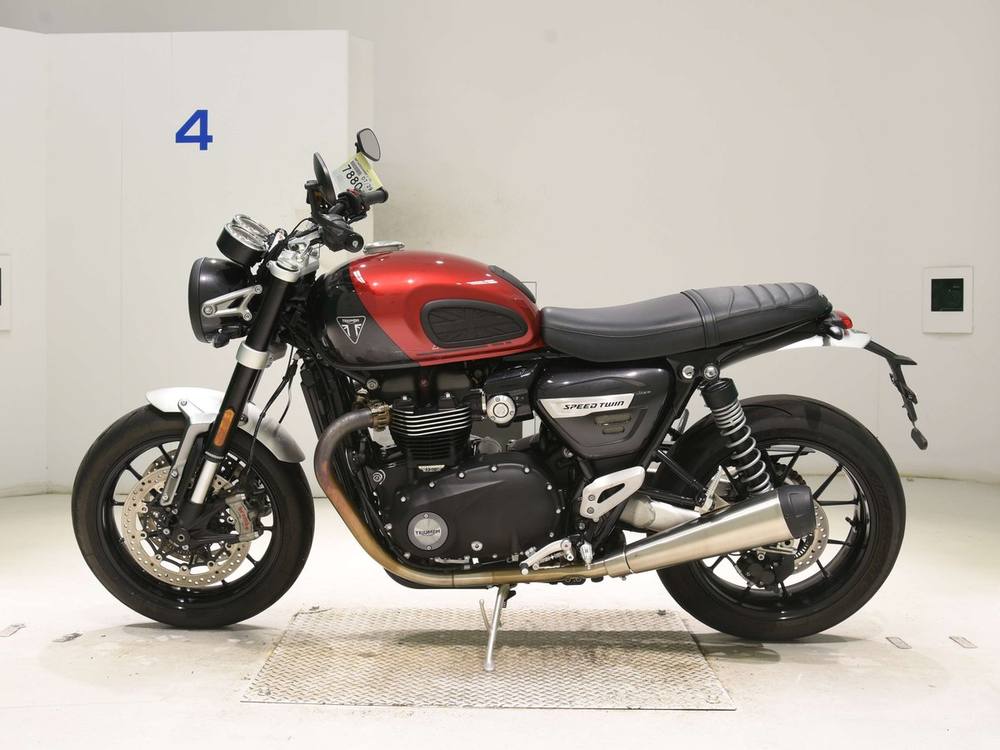 Triumph SPEED TWIN 2024, рама SMTDAD85H4RBP3155 – мотоцикл из Японии с аукциона BDS, фото 2