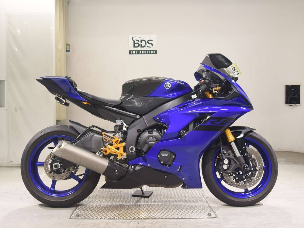 Yamaha YZF-R6 2018, рама JYARJ271000005392 – мотоцикл из Японии с аукциона BDS, фото 1