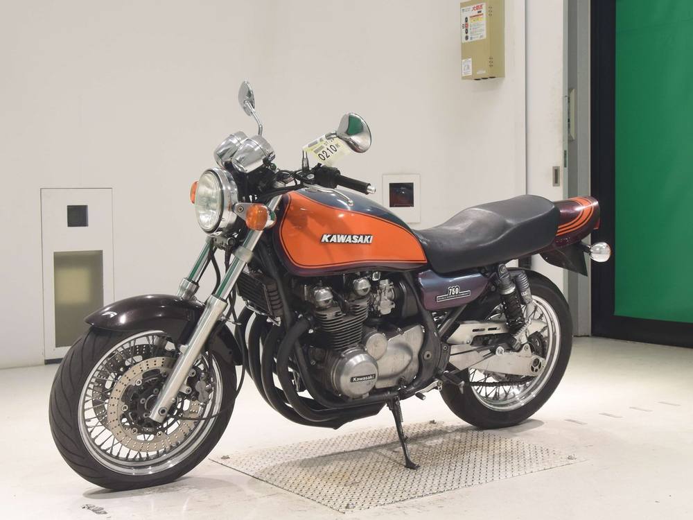 Kawasaki ZEPHYR750 2025, рама ZR750C-035467 – мотоцикл из Японии с аукциона BDS, фото 4