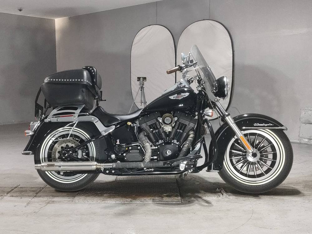 HD DELUXE FLSTN1580 2007, рама 5HD1JD5198Y012114 – мотоцикл из Японии с аукциона JBA, фото 1