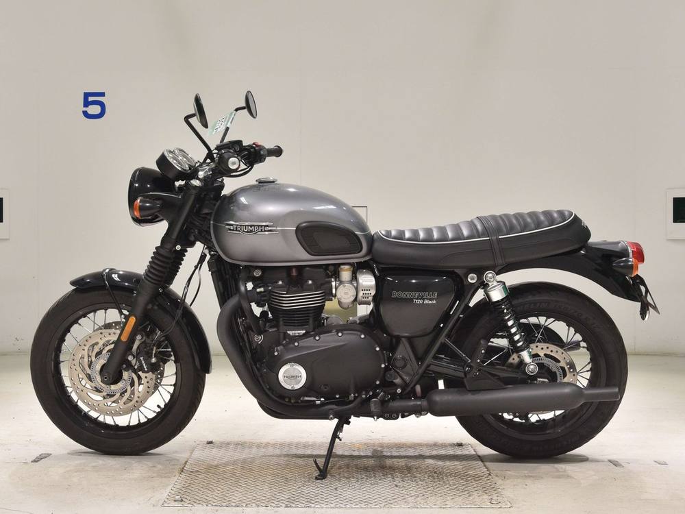 Triumph BONNEVILLE T120 2024, рама SMTDAD75HWRBS6878 – мотоцикл из Японии с аукциона BDS, фото 2