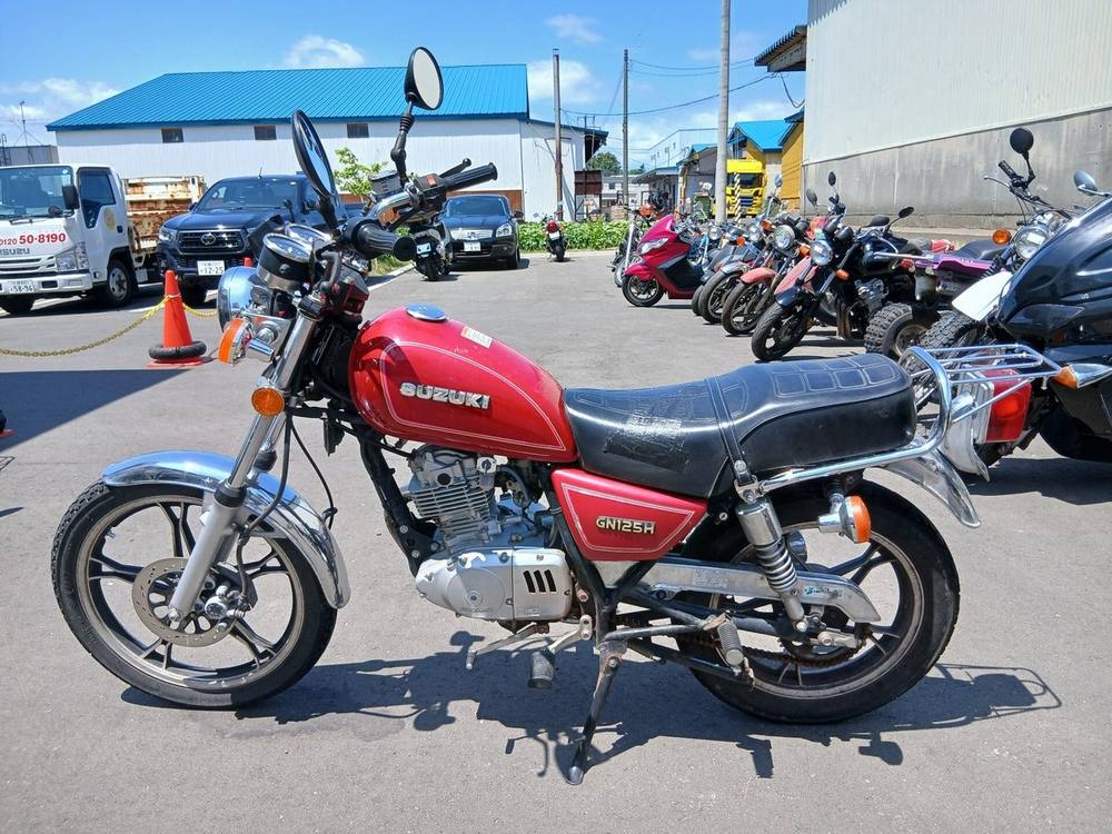 Suzuki GN125H 2016, рама LC6PCJG97G0004729 – мотоцикл из Японии с аукциона IAUC, фото 2