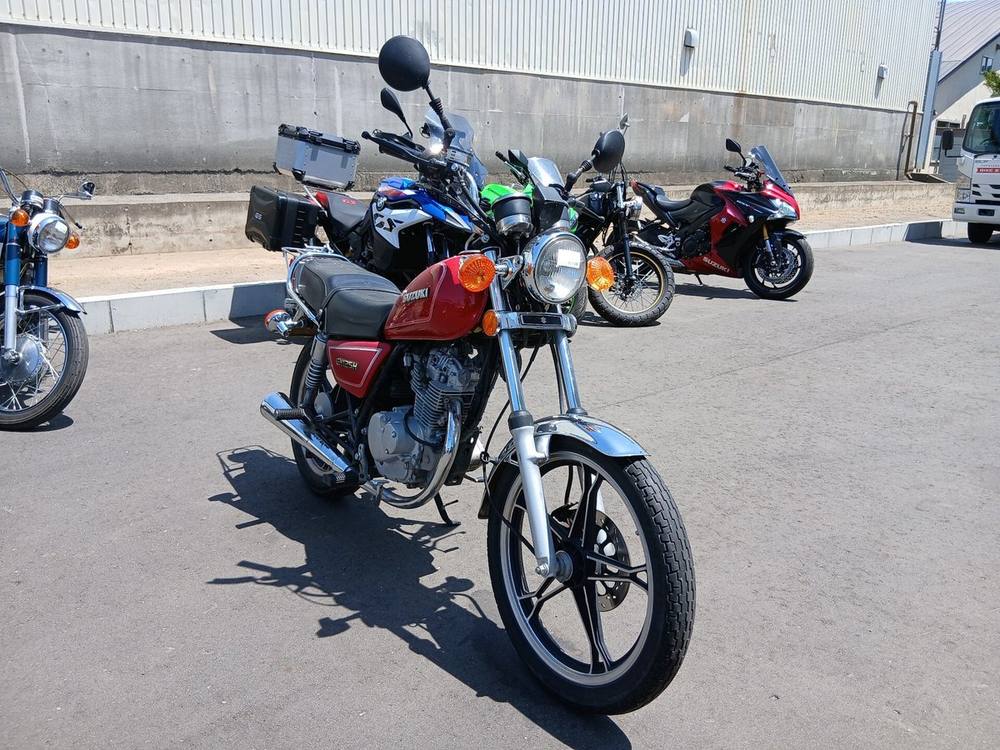 Suzuki GN125H 2016, рама LC6PCJG97G0004729 – мотоцикл из Японии с аукциона IAUC, фото 4
