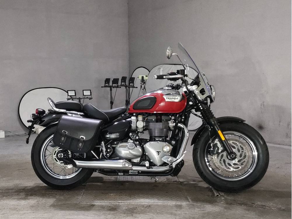 Triumph BONNEVILLE SPEEDMASTER 2023, рама SMTDAD79HWPBK3524 – мотоцикл из Японии с аукциона JBA, фото 1