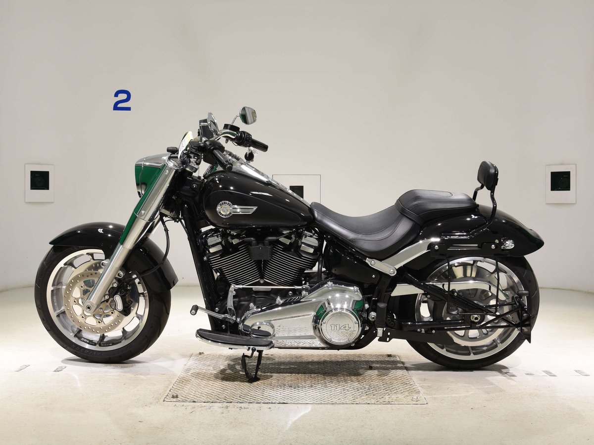 HD FATBOY FLFBS1868 2023, рама 5HD1YGK50PS012749 – мотоцикл из Японии с аукциона BDS, фото 2