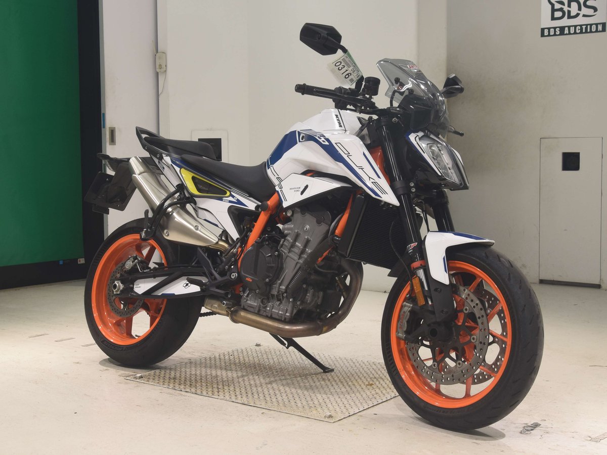KTM 890 DUKE R 2021, рама VBKTU9408LM802288 – мотоцикл из Японии с аукциона BDS, фото 3