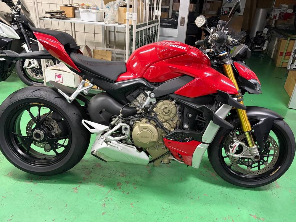 Ducati STREET FIGHTER V4S 2021, рама ZDM1F00AAMB001456 – мотоцикл из Японии с аукциона IAUC, фото 1