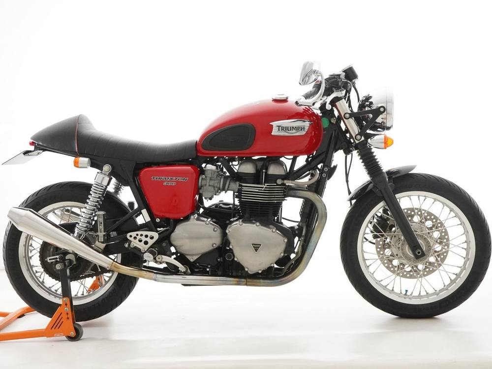 Triumph THRUXTON900 2008, рама SMTTJ9147G8345502 – мотоцикл из Японии с аукциона IAUC, фото 1