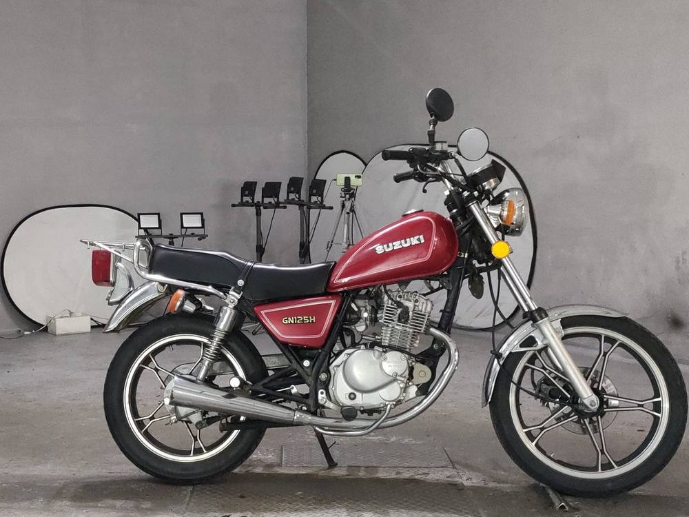 Suzuki GN125H 2016, рама LC6PCJG97G0004729 – мотоцикл из Японии с аукциона JBA, фото 1