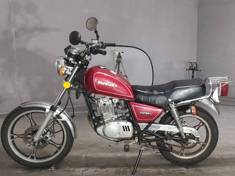 Suzuki GN125H 2016, рама LC6PCJG97G0004729 – мотоцикл из Японии с аукциона JBA, фото 2