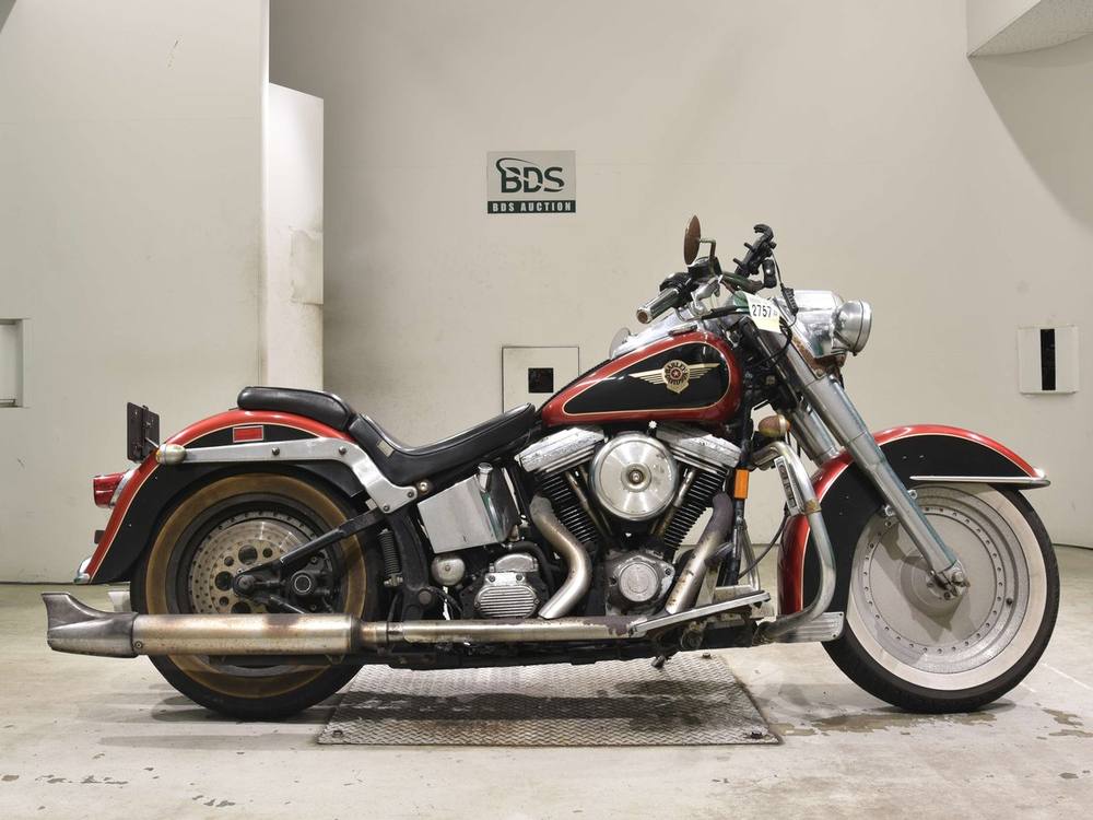 HD FATBOY FLSTF1340 1998, рама 1HD1BML10WY030134 – мотоцикл из Японии с аукциона BDS, фото 1