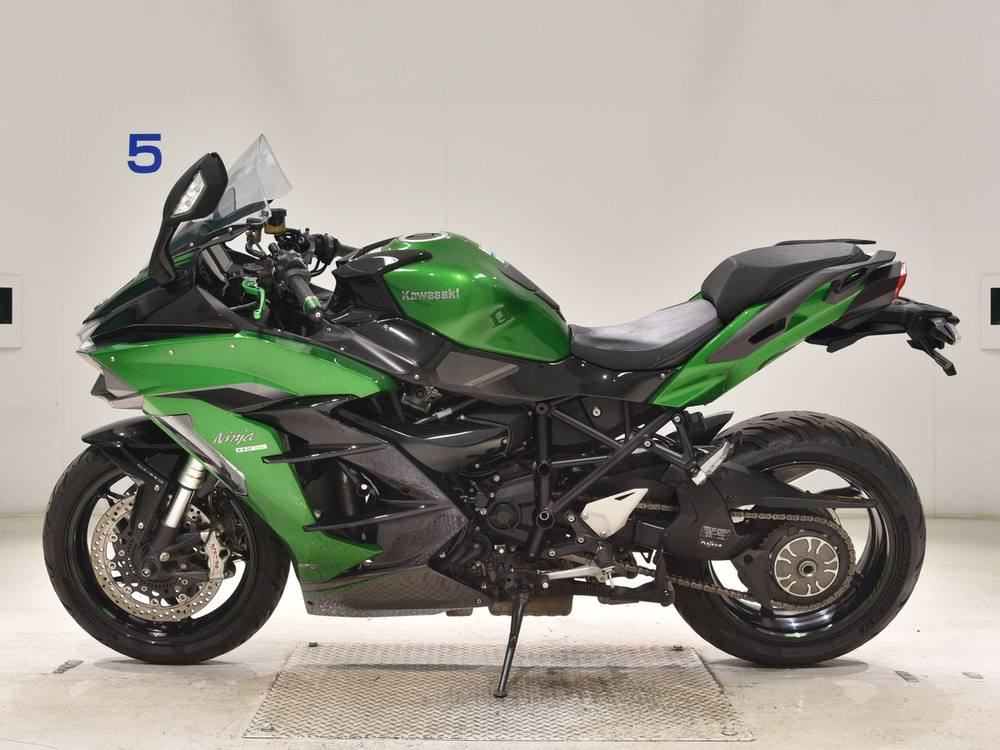 Kawasaki NINJA H2 SX SE + 2021, рама ZXT02A-009718 – мотоцикл из Японии с аукциона BDS, фото 2