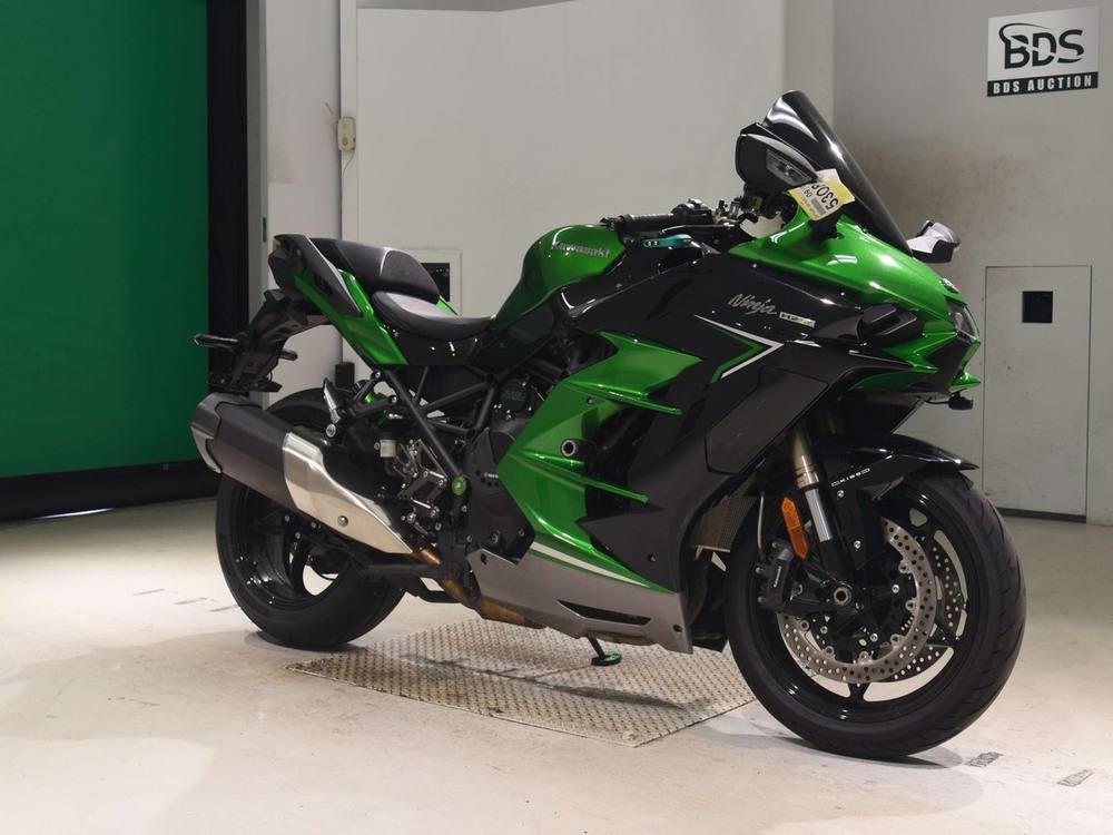 Kawasaki NINJA H2 SX 2022, рама ZXT02P-001051 – мотоцикл из Японии с аукциона BDS, фото 3