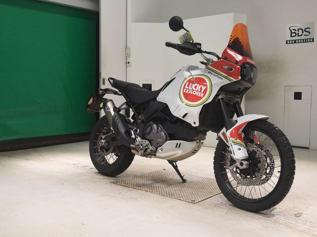 Ducati DESERT X 2025, рама ZDM1X00AAST001507 – мотоцикл из Японии с аукциона BDS, фото 3