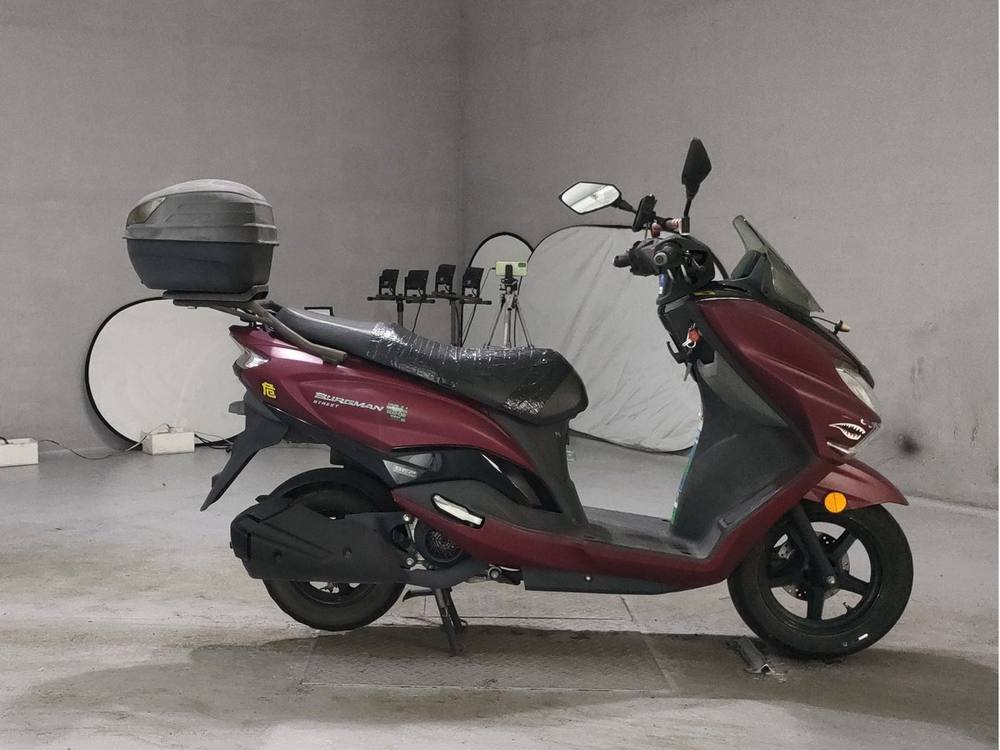 Suzuki BURGMAN125 2020, рама MB8EA11DJL8139687 – мотоцикл из Японии с аукциона JBA, фото 1