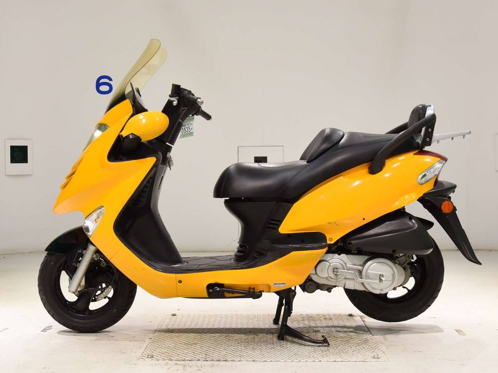 Kymco GRAND DINK125X 2004, рама RFBSH25DC48301055 – мотоцикл из Японии с аукциона BDS, фото 2