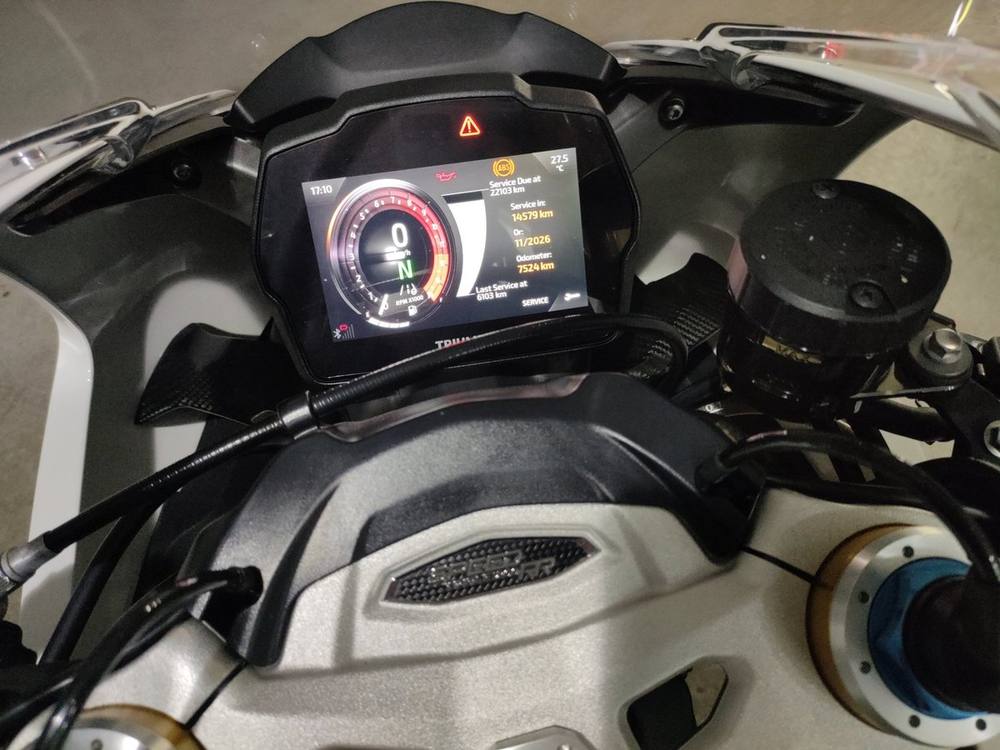 Triumph SPEED TRIPLE 1200RR 2022, рама SMTS3P02SCPBG5585 – мотоцикл из Японии с аукциона JBA, фото 5