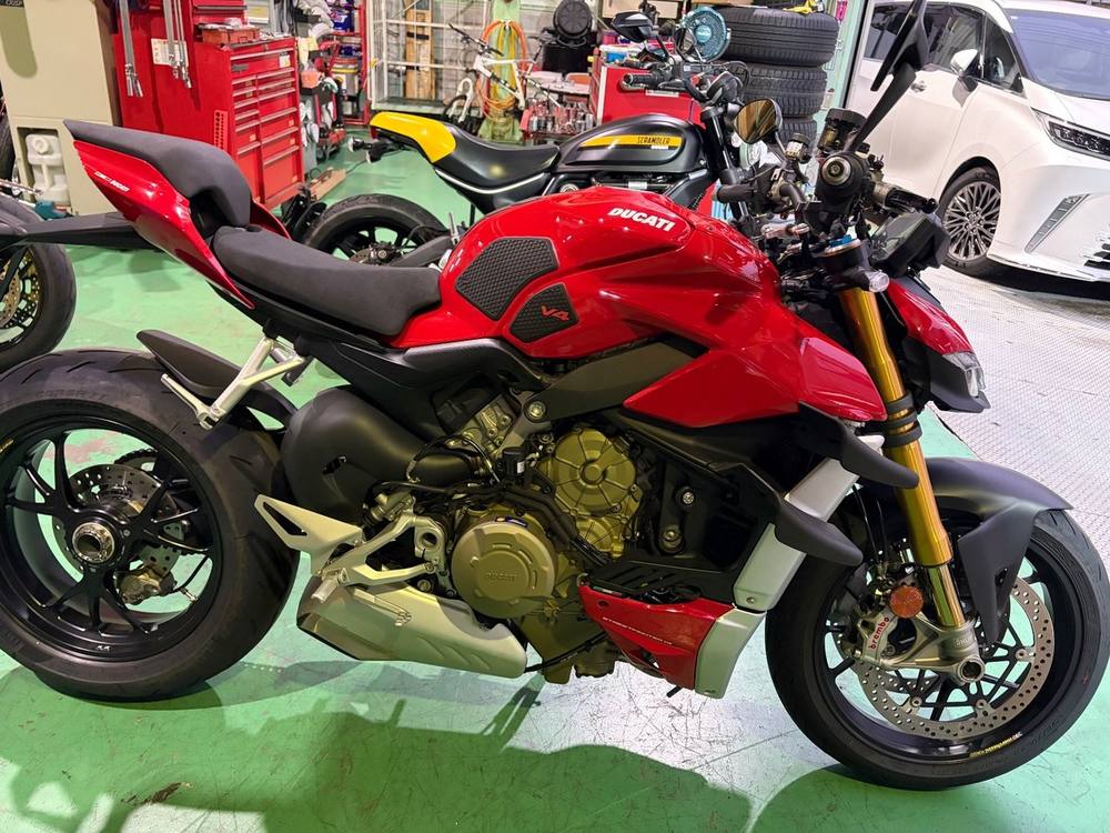 Ducati STREET FIGHTER V4S 2021, рама ZDM1F00AAMB002493 – мотоцикл из Японии с аукциона IAUC, фото 1