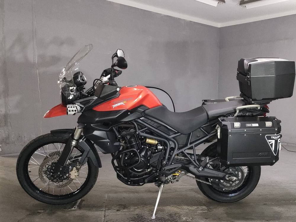 Triumph TIGER 800 XC 2012, рама SMTTRE11B8C511065 – мотоцикл из Японии с аукциона JBA, фото 2