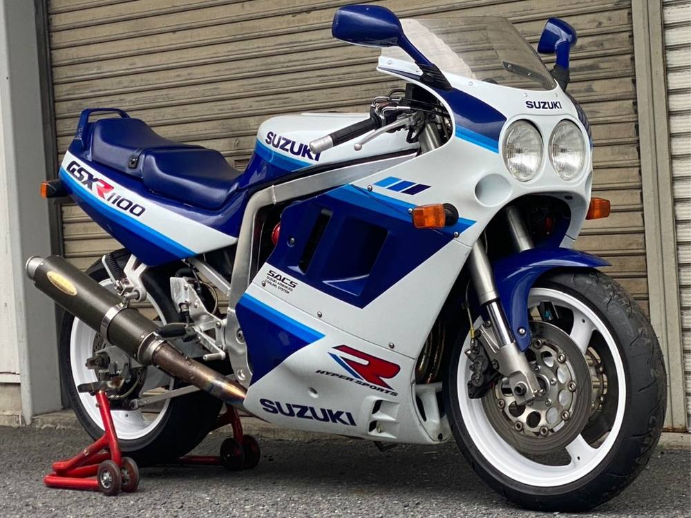 Suzuki GSX-R1100 1990, рама GV73A-104365 – мотоцикл из Японии с аукциона IAUC, фото 3
