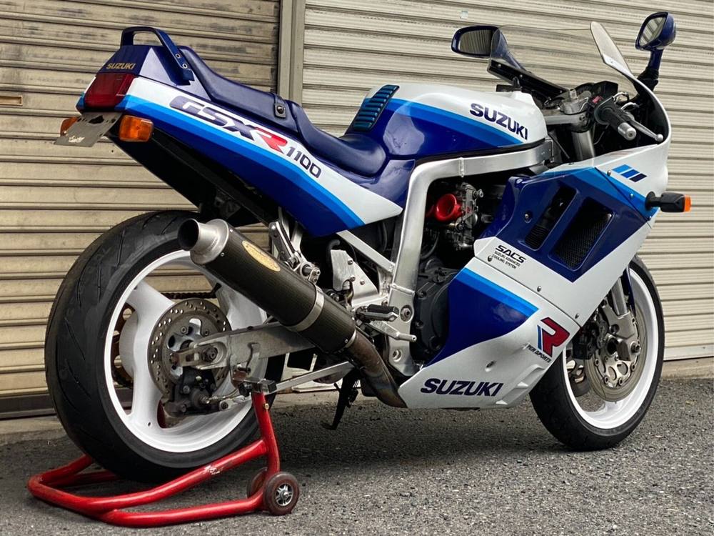 Suzuki GSX-R1100 1990, рама GV73A-104365 – мотоцикл из Японии с аукциона IAUC, фото 4