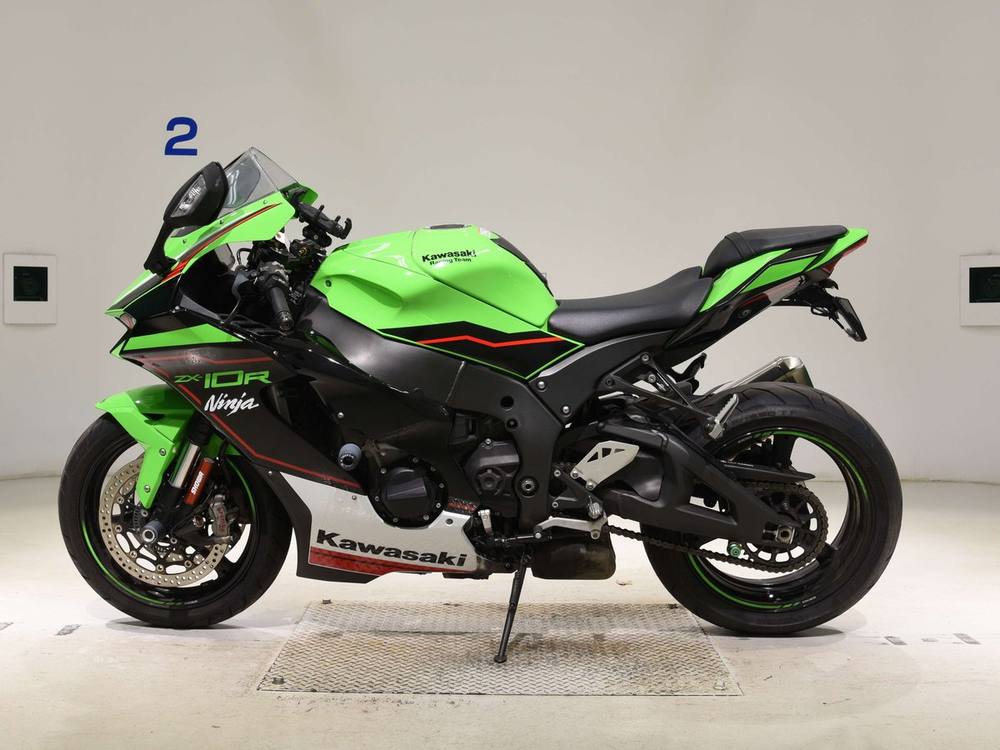 Kawasaki NINJA ZX-10R 2021, рама ZXT02L-001632 – мотоцикл из Японии с аукциона BDS, фото 2