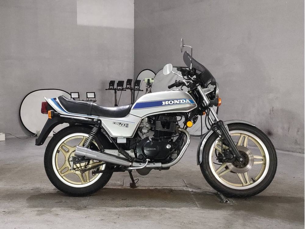 Honda CB400N 1981, рама CB400N-2202807 – мотоцикл из Японии с аукциона JBA, фото 1