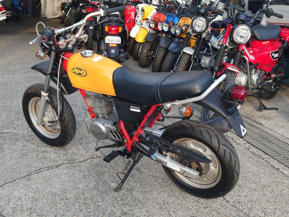 Honda APE100 2002, рама HC07-1005086 – мотоцикл из Японии с аукциона IAUC, фото 3