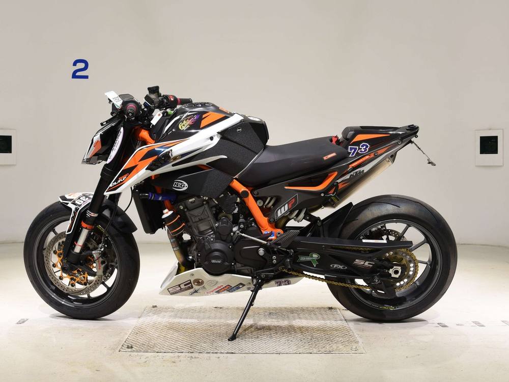 KTM 890 DUKE R 2022, рама VBKTU9400MM811651 – мотоцикл из Японии с аукциона BDS, фото 2