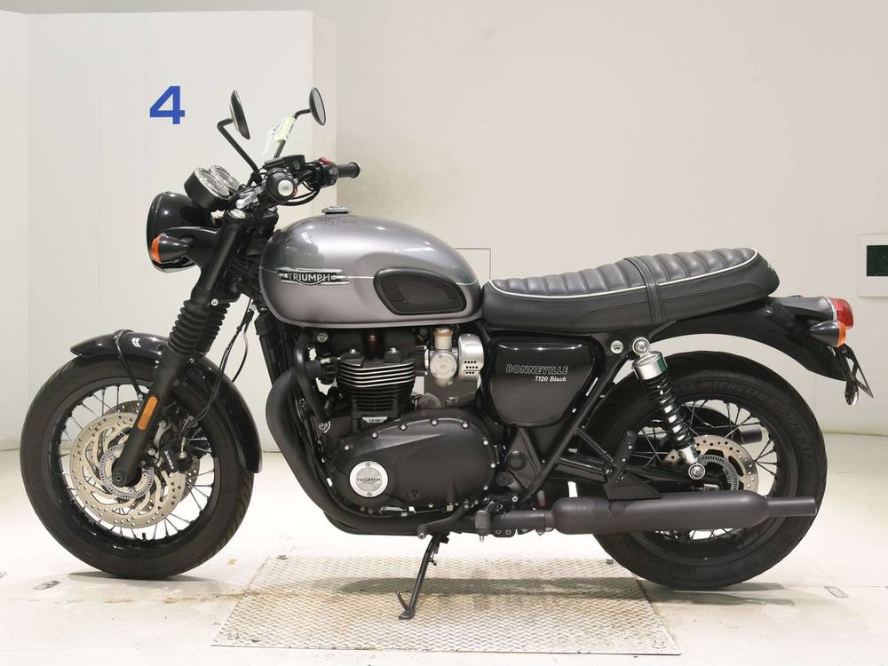 Triumph BONNEVILLE T120 2024, рама SMTDAD75HWRBS6878 – мотоцикл из Японии с аукциона BDS, фото 2