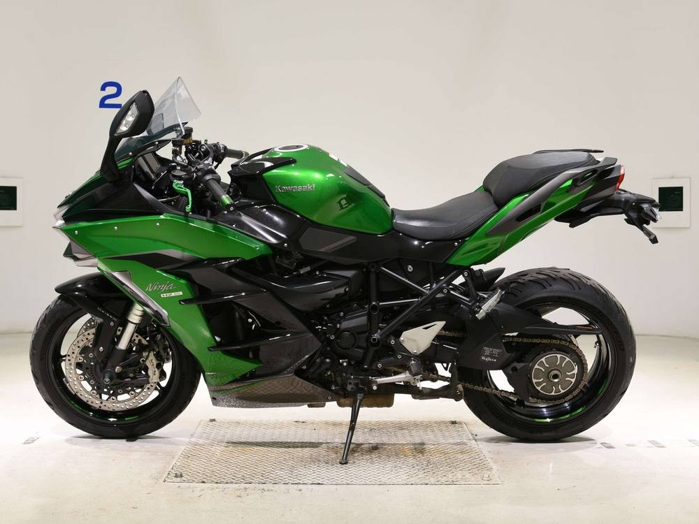 Kawasaki NINJA H2 SX SE + 2021, рама ZXT02A-009718 – мотоцикл из Японии с аукциона BDS, фото 2