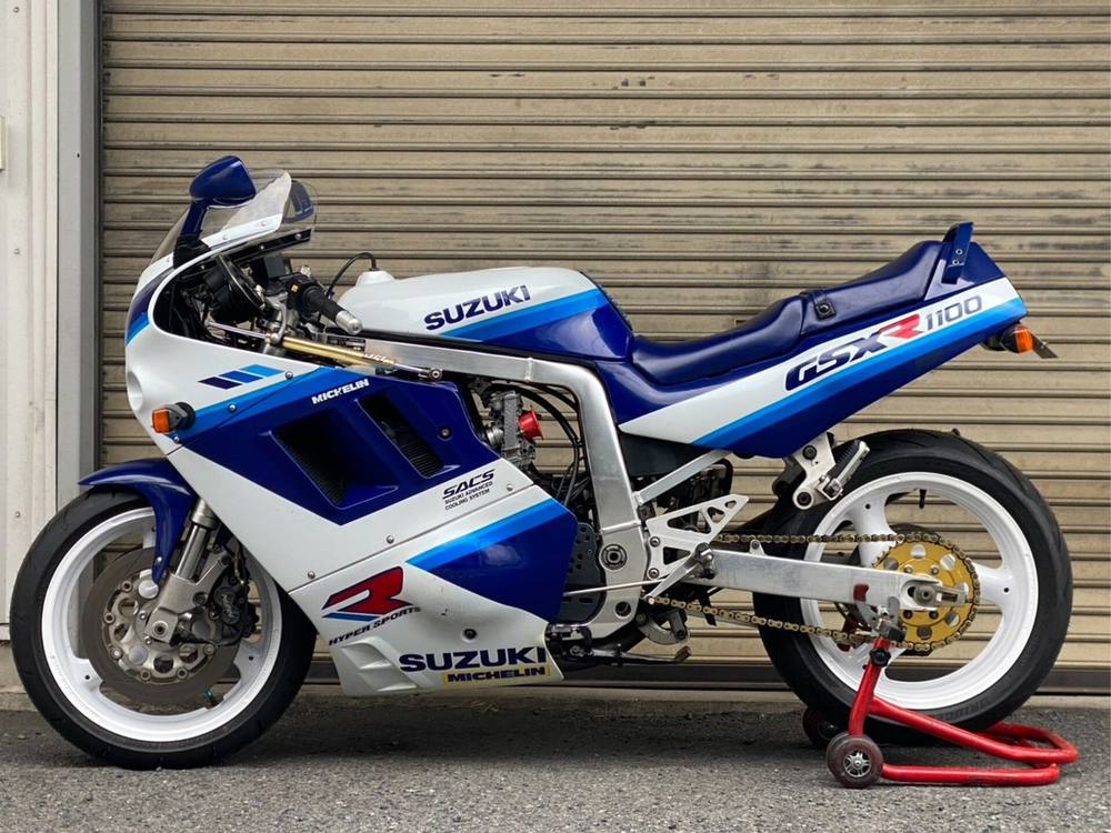 Suzuki GSX-R1100 1990, рама GV73A-104365 – мотоцикл из Японии с аукциона IAUC, фото 2
