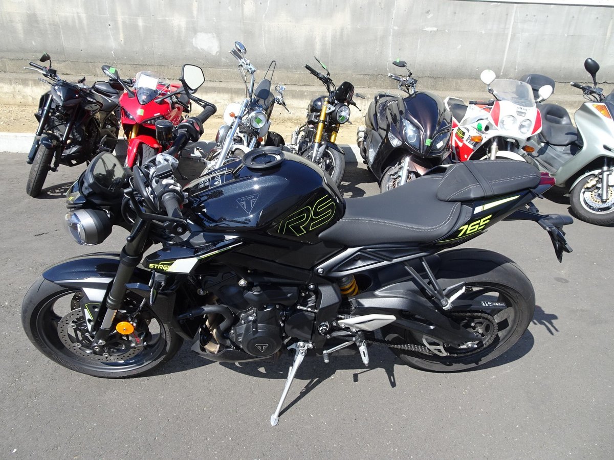 Triumph STREET TRIPLE 765 RS 2024, рама SMTHDA614ASCC6991 – мотоцикл из Японии с аукциона IAUC, фото 6
