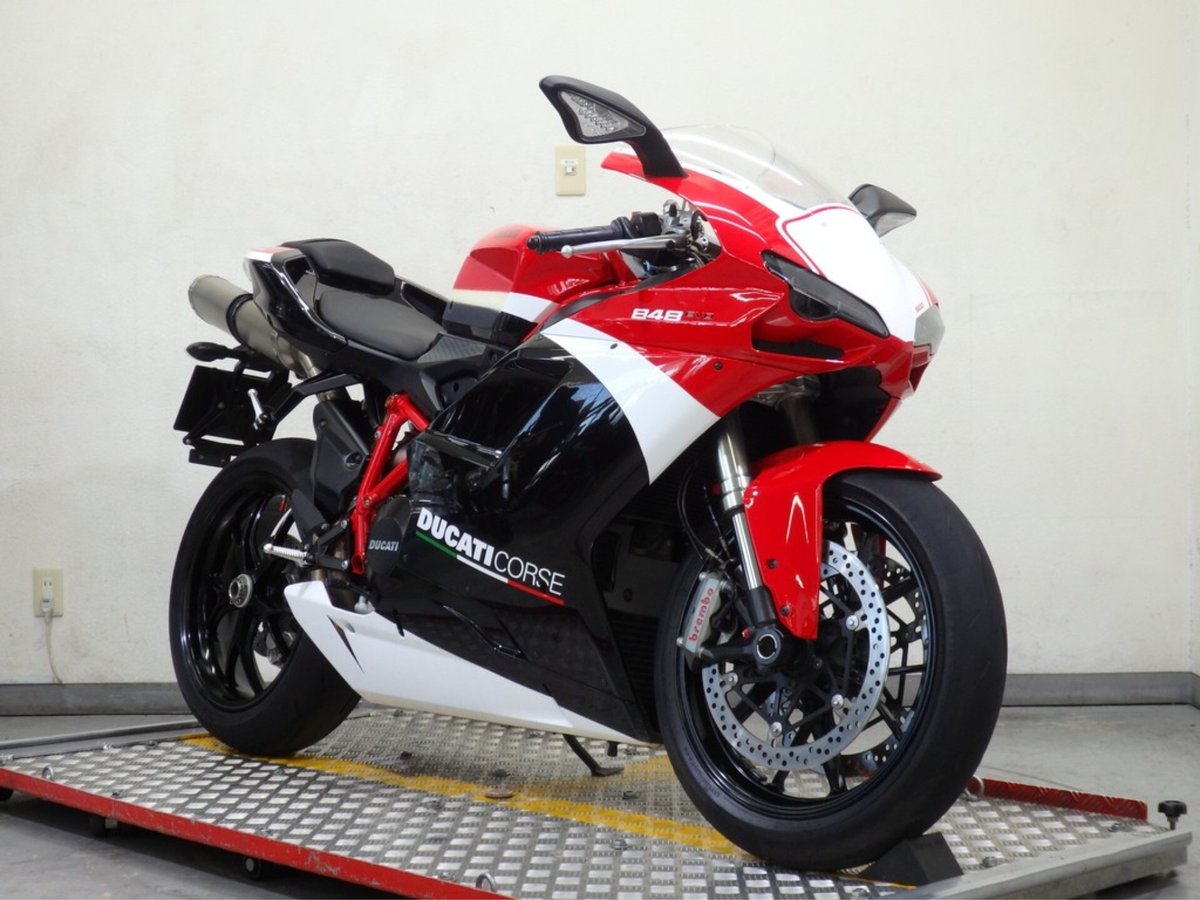 Ducati 848 EVO CORSE S 2012, рама ZDMH602AACB019825 – мотоцикл из Японии с аукциона IAUC, фото 3