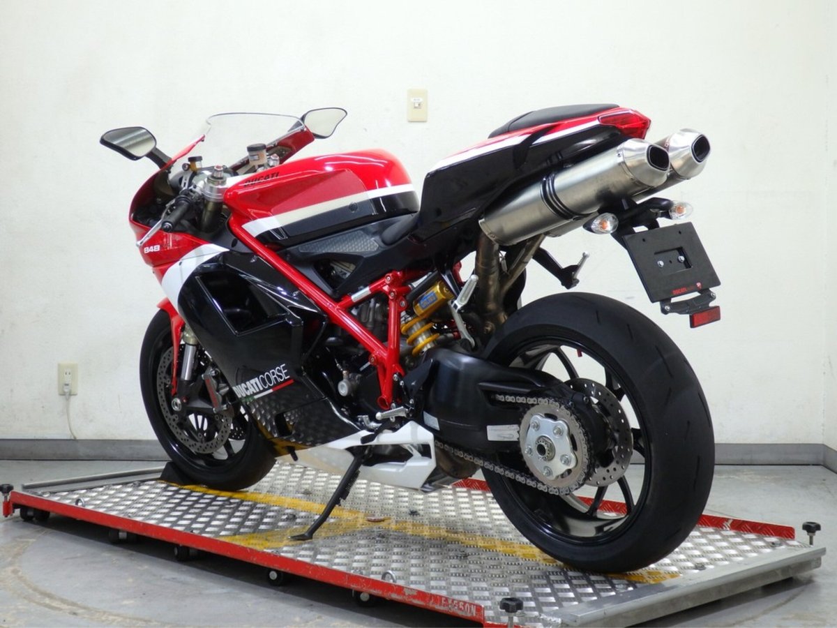 Ducati 848 EVO CORSE S 2012, рама ZDMH602AACB019825 – мотоцикл из Японии с аукциона IAUC, фото 4