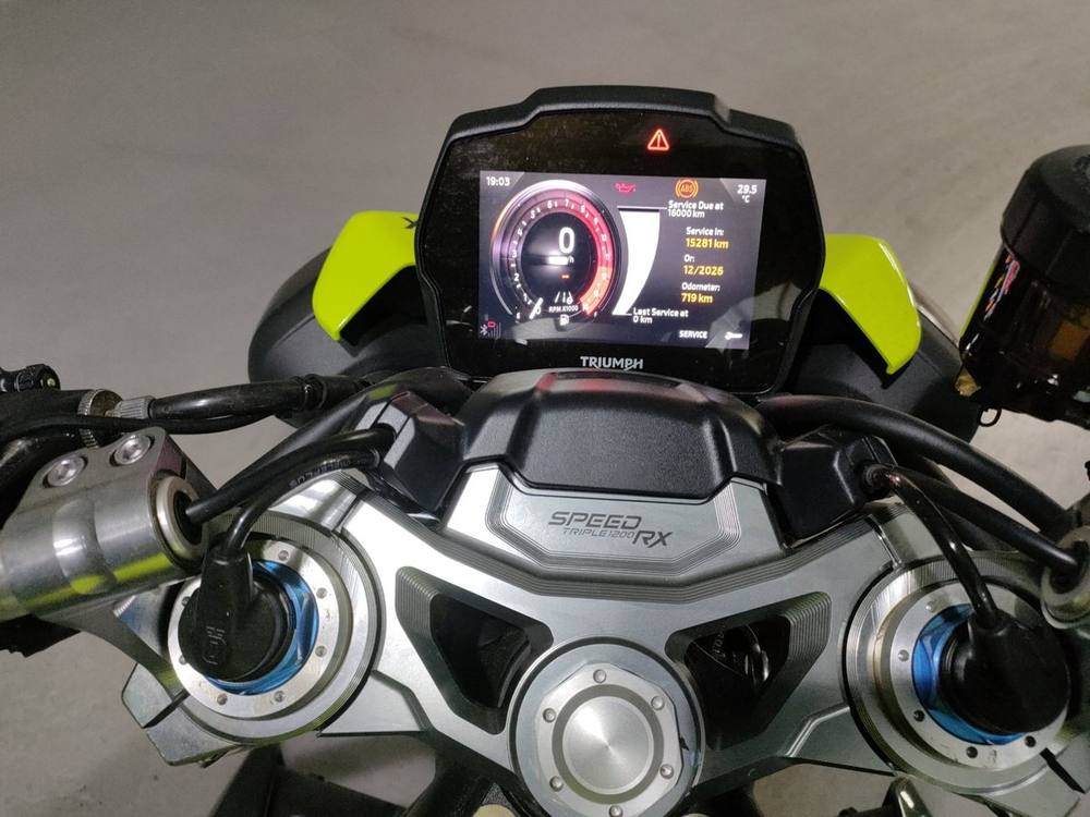 Triumph SPEED TRIPLE 1200RR 2025, рама SMTP12S49TTCJ2135 – мотоцикл из Японии с аукциона JBA, фото 5